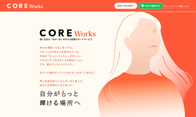 CORE Worksサービス紹介サイト